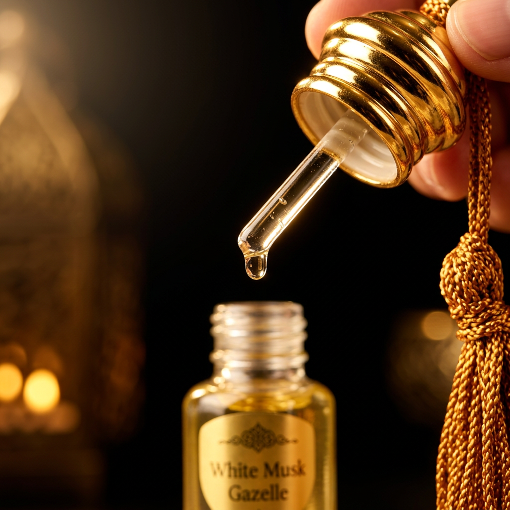 White Musk Gazelle – huile de parfum au musc blanc 3ml