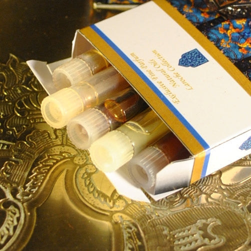 Amber Fossil Mukhallat Perfume sample 1ml- mughlai perfume tester perfume