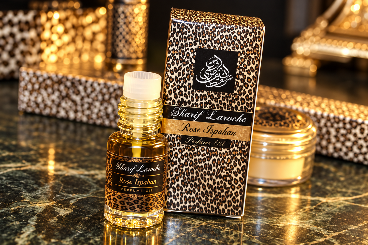 Rose Ispahan 3ml rose and oud perfume oil