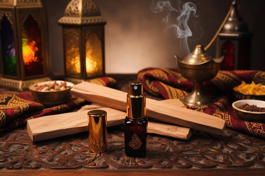 Bois de Santal Natural Solid Perfume Spray 10ml | Agarscents Bazaar