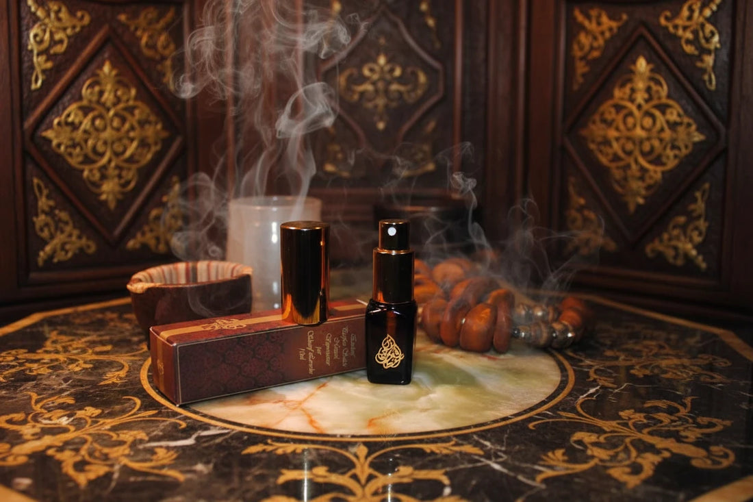 Parfum de Cuir – Leather, Musk & Tuberose Perfume Spray 10ml | Agarscents Bazaar