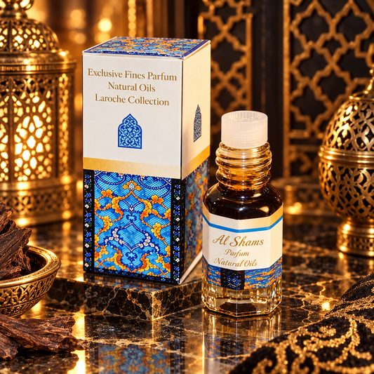 Al Shams oud amber musk and rose perfume oil 3ml