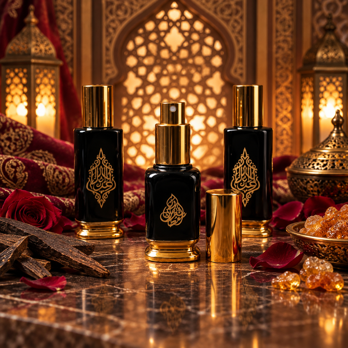 Amber Al Makassar amber perfume spray 10ml