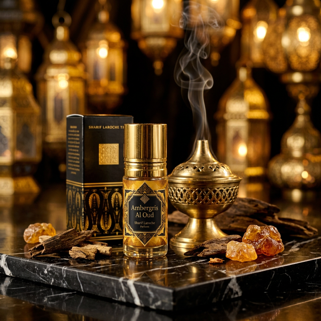 Ambergris Al Oud – Huile de parfum ambre gris & oud 3 ml