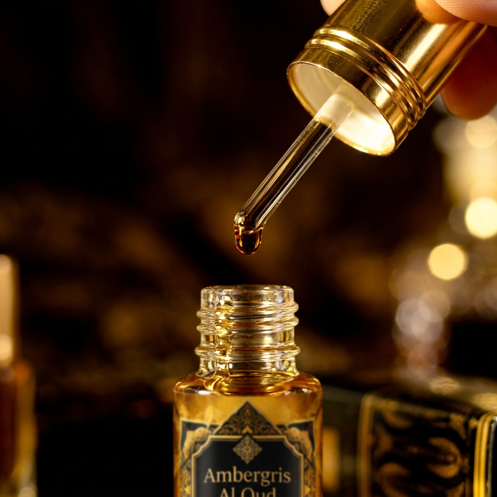 Ambergris Al Oud – Huile de parfum ambre gris & oud 3 ml