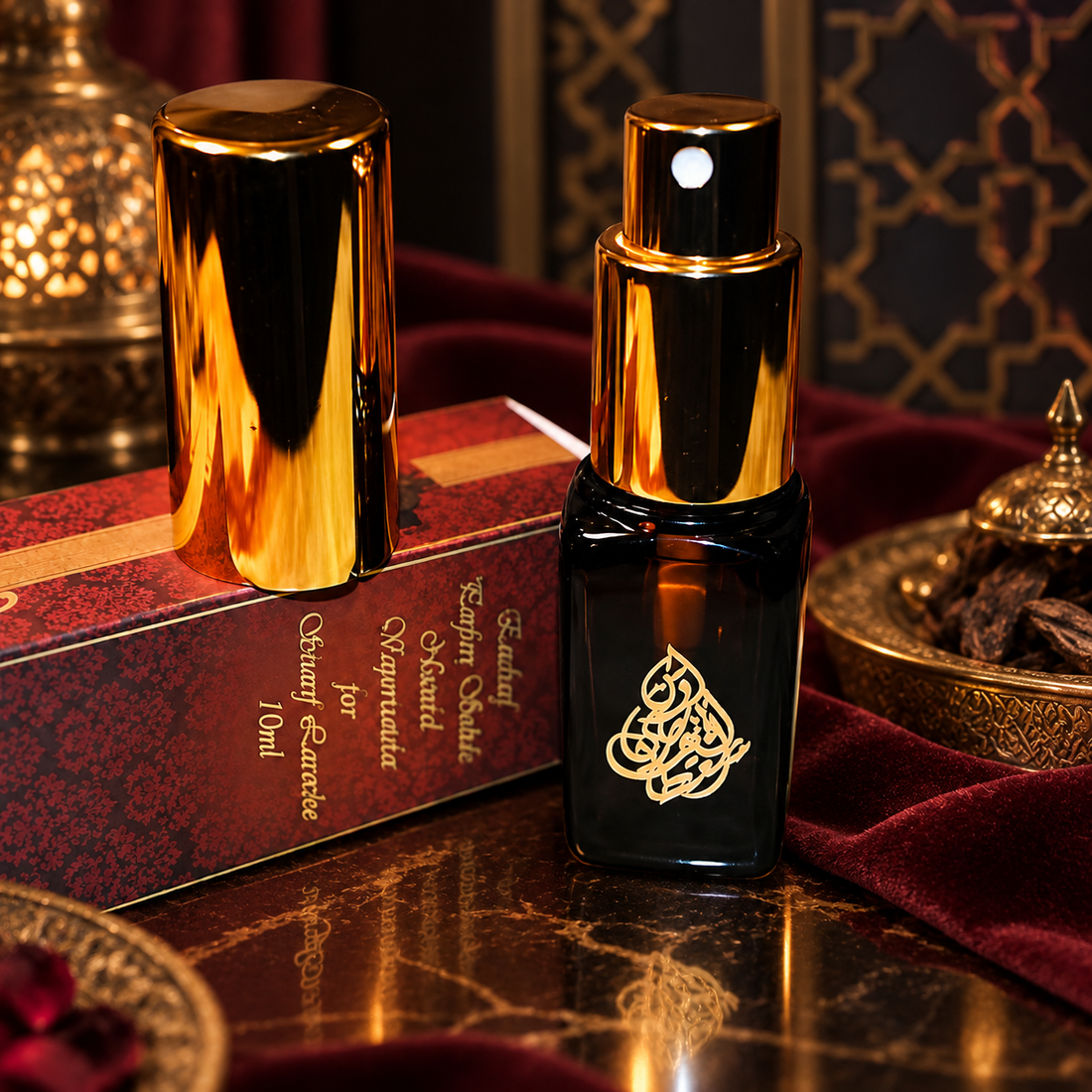 Anbar Al Ambre e Ashab 10ml ambergris, amber and musk perfume spray