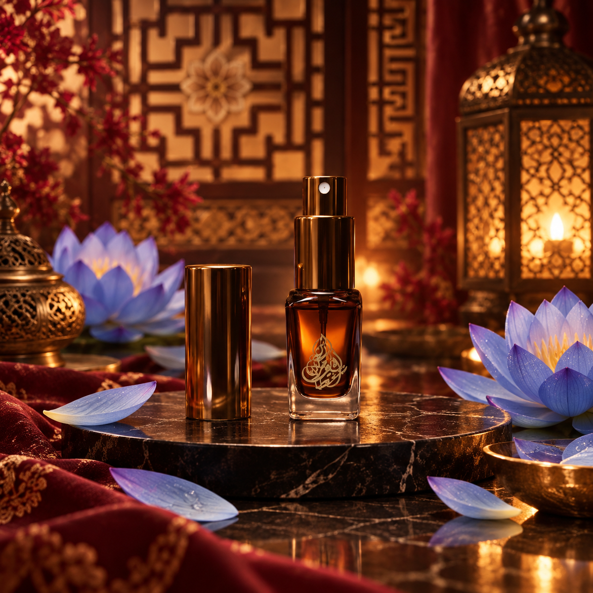 Blue Lotus natural floral perfume spray 10ml