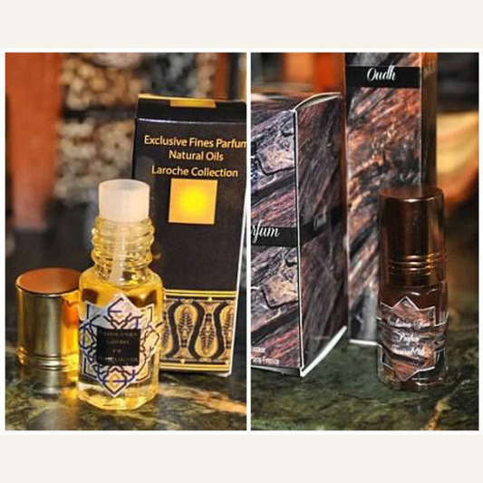 Buy Both & Save! Combo Set - Egyptian Musk Superior 3ml + Egyptian Musk Essence Of Bakhoor 3ml 