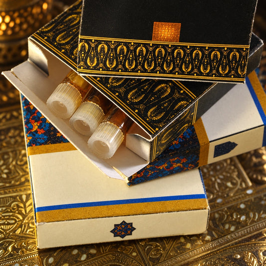Musk discovery set, three 1ml vials in original presentation packaging