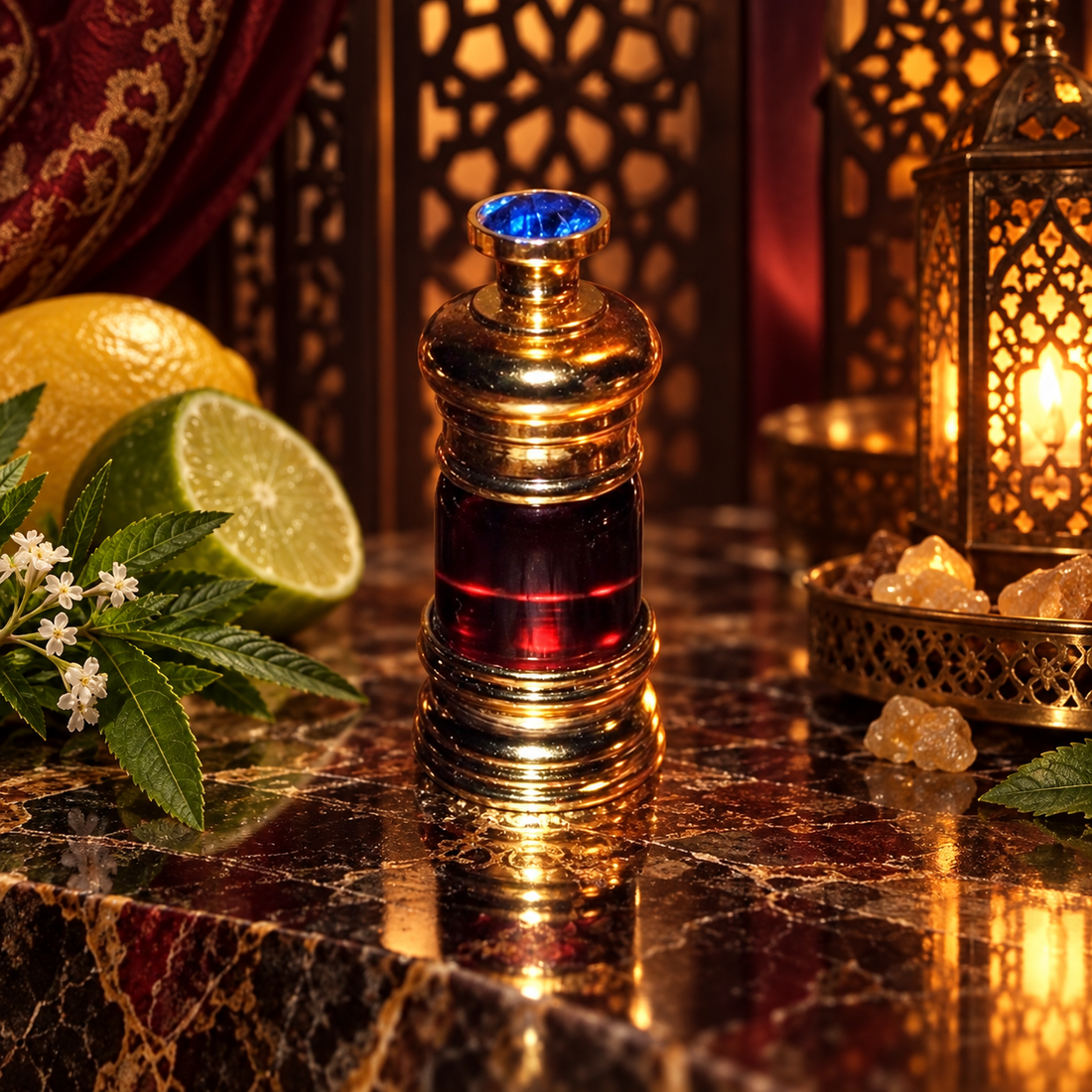Pheromone-4 Lemon Lime Verbena citrus musk perfume oil 3ml