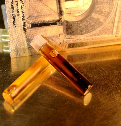 Amber Fossil Mukhallat 1ml amber and resin perfume sample