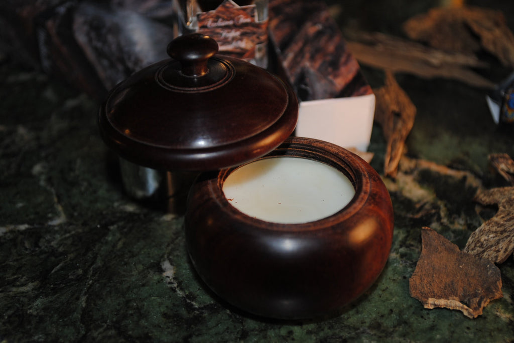 Arabian Rose in White Musk Solid Cream Perfume in Wooden Jar 20g