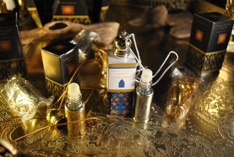 Dhen Musk Rose 3ml Parfum naturel en pendentif parfum Collier