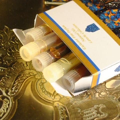 Amber Fossil Mukhallat Vzorky parfémů 1ml- mughlai parfémový tester parfémů