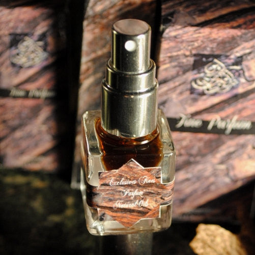 Amber Fossil Mukhallat Natural Solid Perfume Spray 7ml