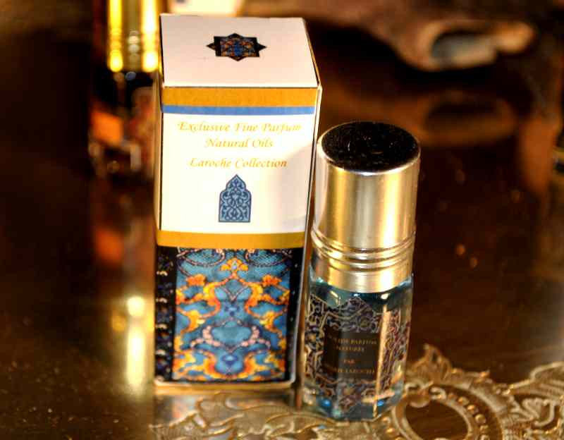 3ml bottle of Egyptian Blue Nile natural musk perfume