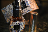 Ruský černý kožený přírodní masivní parfémový sprej 7 ml