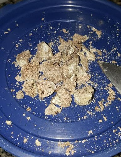 Ambergris White Φυσικός βράχος
